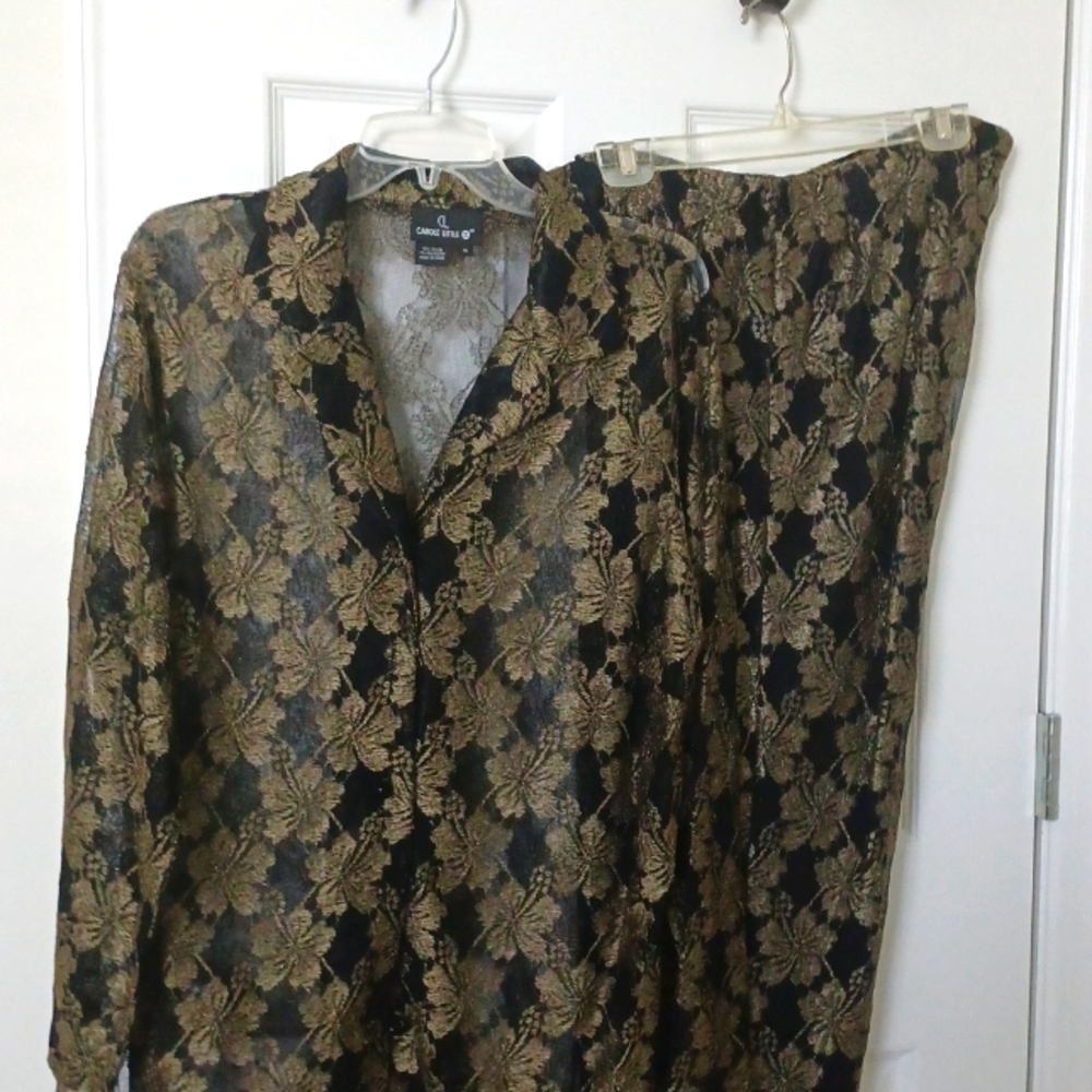 2 piece pant suit